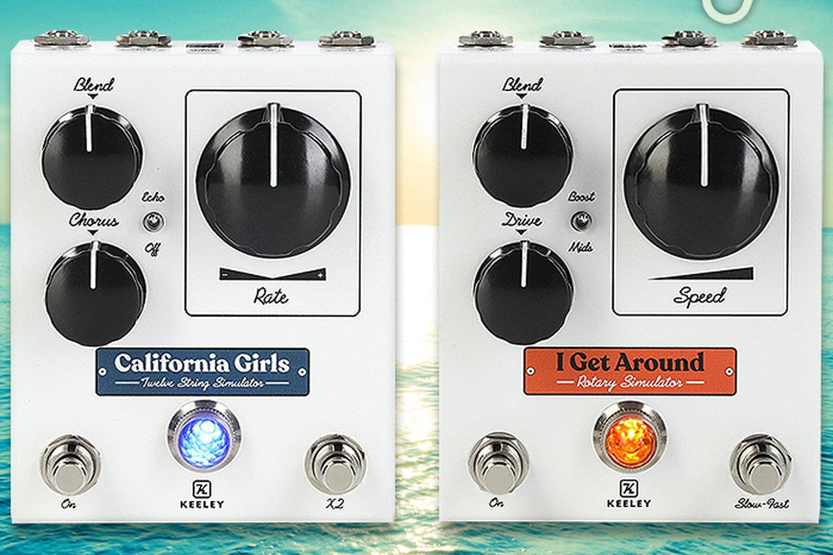 Keeley Electronics Beach Boys - I Get Around Rotary Simulator && California Girls 12 String Simulator