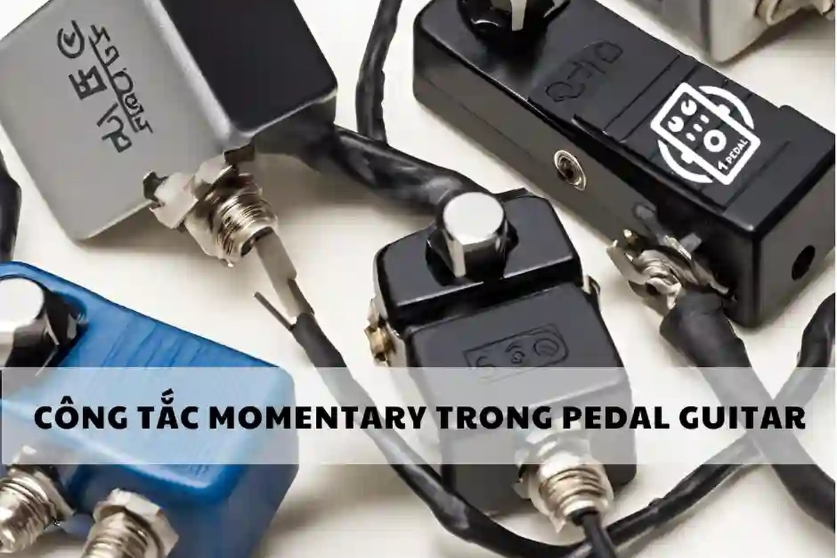 Công tắc momentary trong pedal guitar